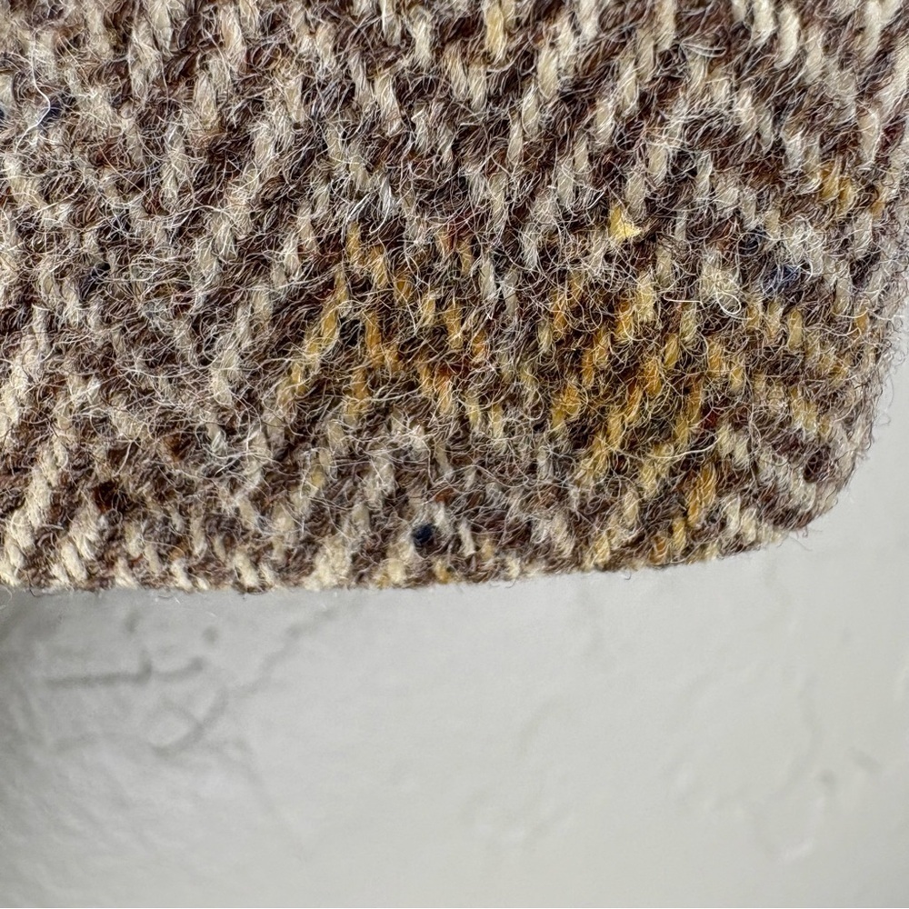 Farah Wool Herringbone Tweed Blazer 42L β Speckled Donegal Look - Picture 11 of 14